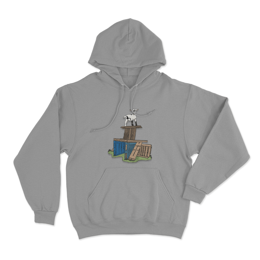Boots Kingdom Unisex Hoodie Grey Boots Kingdom Unisex Hoodie Grey