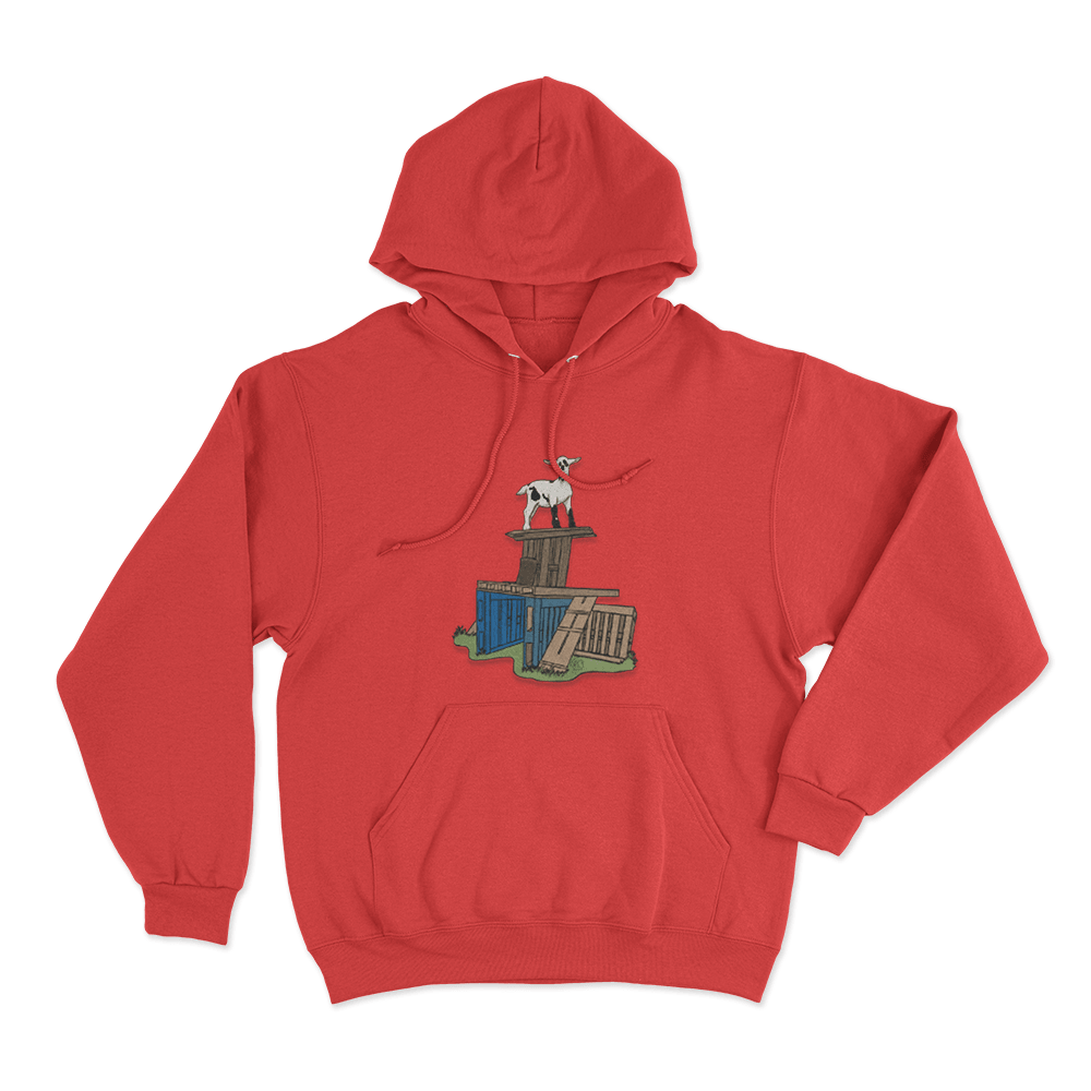 Boots Kingdom Unisex Hoodie Red Boots Kingdom Unisex Hoodie Red