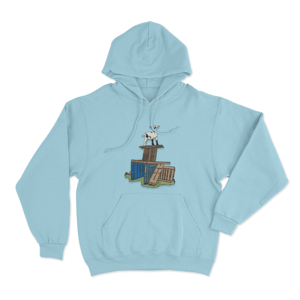 Boots Kingdom Unisex Hoodie Sky Blue Boots Kingdom Unisex Hoodie Sky Blue