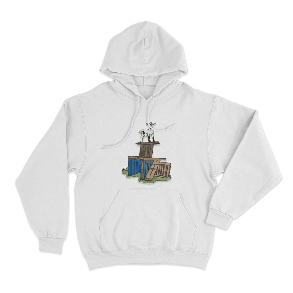 Boots Kingdom Unisex Hoodie White Boots Kingdom Unisex Hoodie White