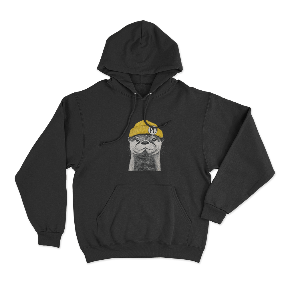 Otter Lover Unisex Hoodie Black Otter Lover Unisex Hoodie Black
