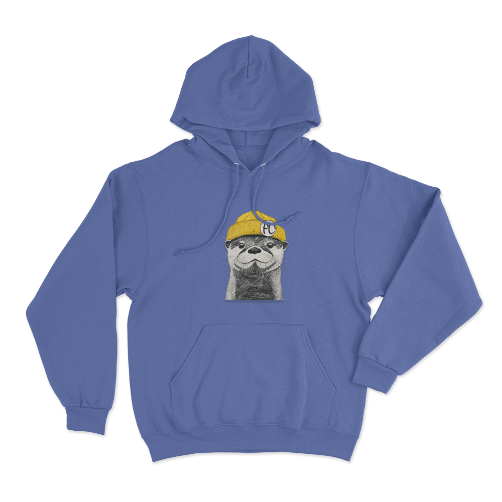 Otter Lover Unisex Hoodie Blue Otter Lover Unisex Hoodie Blue
