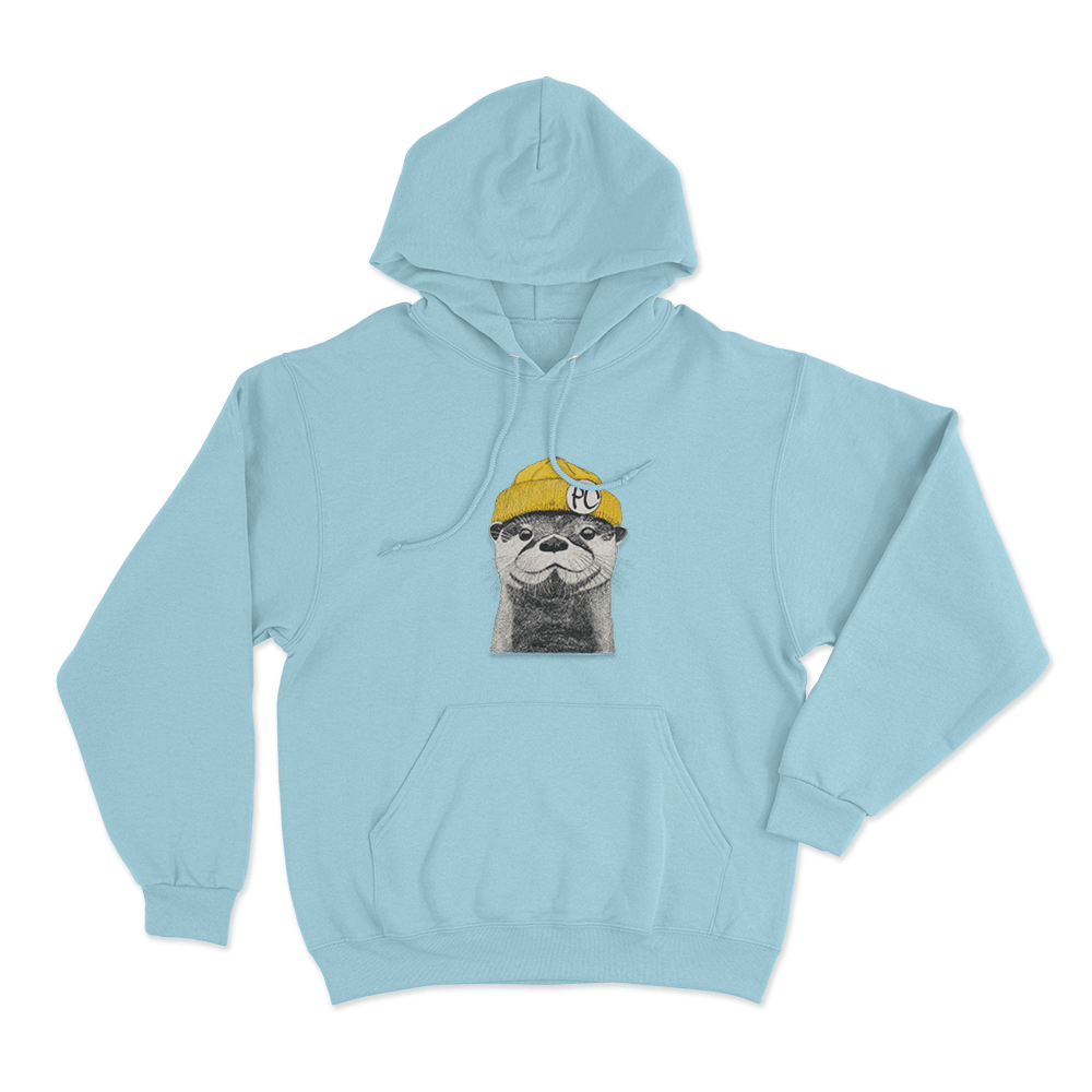Otter Lover Unisex Hoodie Sky Blue Otter Lover Unisex Hoodie Sky Blue