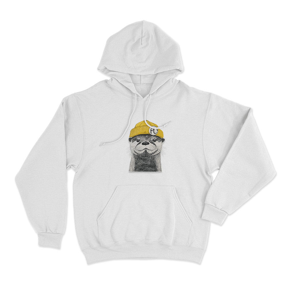 Otter Lover Unisex Hoodie White Otter Lover Unisex Hoodie White