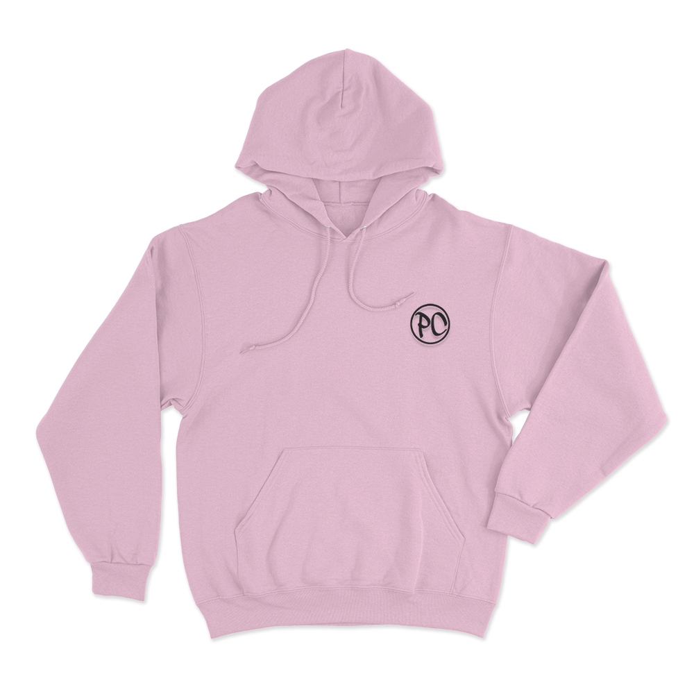 Paul Cuffaro Logo Unisex Hoodie Pink Paul Cuffaro Logo Unisex Hoodie Pink