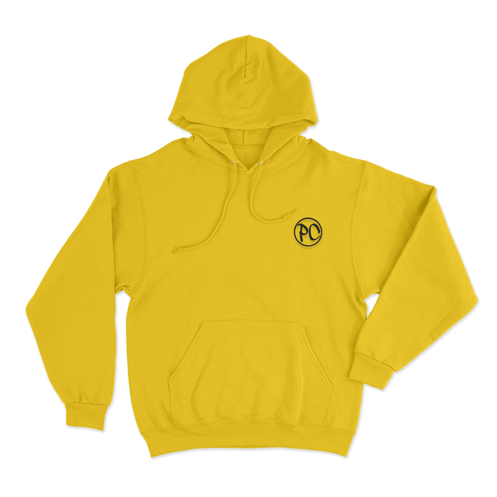 Paul Cuffaro Logo Unisex Hoodie Yellow Paul Cuffaro Logo Unisex Hoodie Yellow