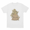 Turtle Stack Unisex T Shirt White